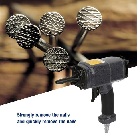Heavy Duty Pneumatic Brad Nailer And Air Powered Nail Remover Combining Premium Aluminum Steel Build With Badass Grip Action For Smooth Woodworking Jobs Now