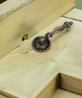 Vintage Zinc Alloy Cabinet Pull Handle Antique Style Single Hole Round Metal Drawer Pull For Kitchen Cupboard Wardrobe