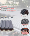 Built Tough As Nails All Weather Roofing Panels And Insulated Ceiling Tiles For Sheds Pergolas And Detached Garages featuring thickened aluminum alloy roof panels.