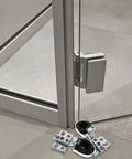 Heavy Duty Glass Door Cabinet Hinges 26mm 2 Pack Soft Close Cupboard Replacement Hinges for Display Cabinets, built tough metal construction