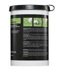 NatureGrit hand and surface wipes tub with white body and black lid; heavy-duty grease and grime degreaser wipes for mechanics