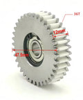 36 Tooth Steel And Nylon Planetary Gear Replacement Part 47.5X12mm For High Torque Ebike Motors 500W 750W 1000W G020 G060 G062