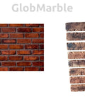 Antique Brick Concrete Mold Kit BS 6113 Flat Molds showing old brick texture and sections for DIY walkways and garden projects.