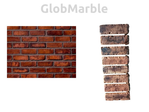 Antique Brick Concrete Mold Kit BS 6113 Flat Molds showing old brick texture and sections for DIY walkways and garden projects.