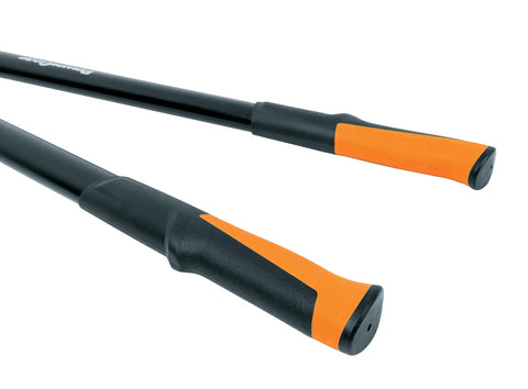 Close-up of ergonomic grips on PowerGear Bolt Cutter 30 Inch With Beefed-Up Leverage Gears Delivers Over 30 Percent More Cutting Power.