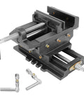 6 Inch Cross Slide Vise For Drill Press And Milling Portable Bench Clamp With 6 Inch Jaw Width Table Vise Clamp For CNC