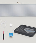 Graphene Grounding Mat For King Bed with accessories, conductive sleep pad for deep sleep, stress relief, indoor earth therapy kit.