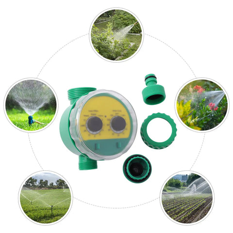 Automatic Sprinkler Timer With Rain Delay And Manual Watering, Smart Garden Irrigation Controller, Waterproof Digital Timer