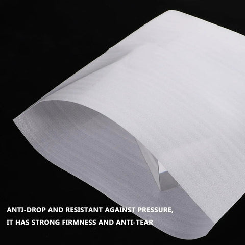 Epe Foam Wrap Cushion Packaging Material Pressure-Resistant White Foam Sheets pack of 100 for shipping and moving, close-up view