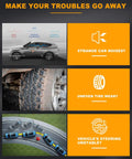 Ford 8pc Front Suspension Kit With Inner And Outer Tie Rod Ends Ball Joints Sway Bar End Links Front Lower Ball Joints Easy Install Direct Fit Pre Greased Beefed Up Heavy Duty OEM Style Replacement showing tire wear and steering issues