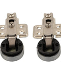 Heavy Duty 26mm Glass Door Hinge For Cabinets And Wine Display Cases Built To Last Fixed Type With Plastic Cup Screws