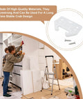Image of Top Shelf Bottom Mount Drawer Slide Guides 12 Pack Plastic Track Rails in a home improvement setting, ideal for furniture repair.