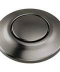 Black Stainless Air Switch Kit For Garbage Disposal Button Mount For Sink Or Countertop Installation No Fuss Easy 72050 KS Style