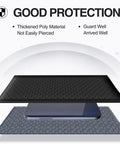 Two layers of protection for Black Bubble Mailers 4x8 Inch 50 Pack Padded Self Seal Envelopes with 4x7 Inner Size Opaque Waterproof Shipping Bags