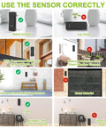 Wireless Weather Sensor For Smart Weather Station Shelf Or Wall Mount Remote Sensor Battery Powered Three Channel Expansion For Outdoor And Indoor Data Perfect For Home Weather Stations usage instructions.