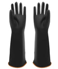 Heavy Duty 18 Inch Latex Work Gloves With Rock Solid Chemical Resistance built tough for industrial site cleanup and heavy lifting projects.