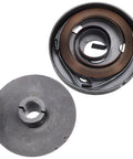 Universal Drill Press Return Spring Kit For Precise Drilling, Steel Quill Spring With Reliable Tension And Shock Absorption, Replacement Coil For Bench Drills And Industrial Drill Presses, DIYers And Pros. Steel return spring kit with cover plate