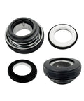 Honda 2 Pack Mechanical Seals For 2 Inch 3 Inch Gas Powered Semi Trash Water Pumps Replacement Seal Kit Fits Champion Generac Pulsar And WB Series Pumps WB30XT3 WT30XK4A WB20XT3 WH20XTAF Heavy Duty Pump Seal Set For Tough Use, black rubber seal set