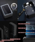 Heavy Duty Weatherproof EV Charger Lock Box With Key Ultimate Outdoor Armor for electric vehicle plugs, showcasing interior features.