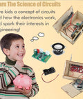 Hands On Electronics Kit For Kids Aged Eight To Fifteen Build A Radio And A Speaker Learn Circuits Sound And STEM Projects