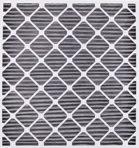 30x32x2 Geothermal MERV 8 Pleated Plus Carbon Air Filters For AC And Furnace, Odor Control For Pets And Cooking, 3 Pack, Actual Size 29.5 x 31.75 x 1.75