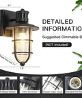 Two Pack Smart Motion Sensor Outdoor Wall Lanterns With Seeded Glass Dusk To Dawn Exterior Porch Lights Aluminum Front Door Lighting