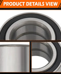 Front Wheel Bearing Front Left Or Right Replacement For Ford C Max 2013 2018 Escape 2013 2019 Focus 2012 2018 Transit Connect 2014 2023 And Lincoln MKC 2015 2019 510110 Compatible Easy Fit close-up view