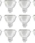 Check Out These Awesome Dimmable MR16 GU5.3 LED Bulbs Perfect 75W Equivalent Narrow Flood Lights With 25 Degree Beam 540 Lumens 3000K