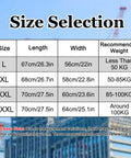 Size chart for Heavy Duty Custom Safety Vest With Bold High Viz Reflective Striping For Crew Branding And Site Ready Performance.