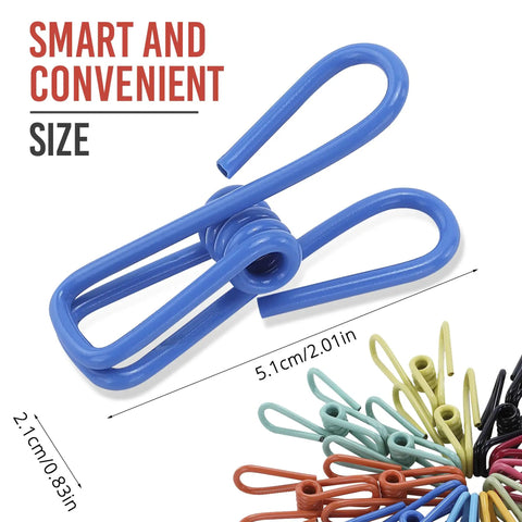Dope Assorted Bag Clips Set, Solid 30 Pack PVC Food Sealer, Nifty Packet Locks, Prime Kitchen Organizers, And Slick Multi Use Clips Clothespins For Daily Home Hacks And Office Tasks