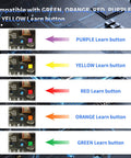 Universal Garage Door Opener Remote compatibility with colored learn buttons for LiftMaster Craftsman Chamberlain models 1993 to today