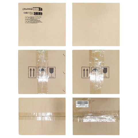 Packaging box for 5 CFM 2 Stage Rotary Vane Vacuum Pump With Solenoid Valve For HVAC 110V Half HP Ultimate Vacuum 10 To 15 Pa Oil Capacity 350