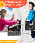 Kids Travel Tray For Car, Tablet Holder Lap Desk With Activity Sheets And Pens used by children, foldable and easy to carry