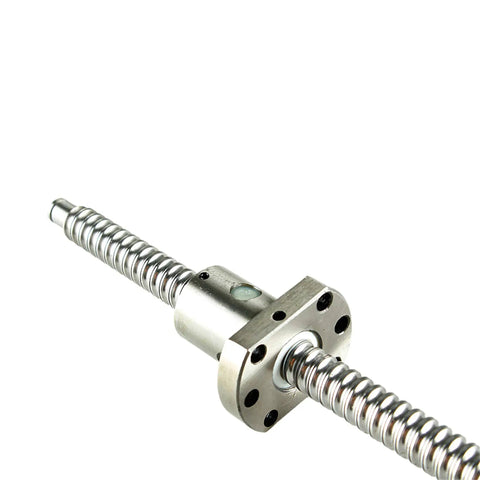 16mm Ball Screw SFU1605 500mm With Nut Built For CNC Machining Anti Backlash High Precision C7 Grade Low Friction Quiet Operation 5mm Lead RM Model BK10 BF10 End Machining Compatible