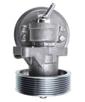 Heavy Duty Vacuum Pump And Brake Booster Assembly Compatible With Dodge Ram 2500 3500 2003 To 2007, solid steel design, front view.