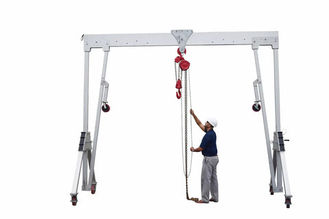 Badass Counter Weight Building Hoist With 1100 Lb Capacity And 15 Foot Reach Portable Material Lift Packs Down Small Dual Speed Winch Pulls Heavy Load No Sweat