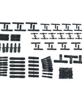 Heat resistant vacuum tubing connectors for automotive maintenance