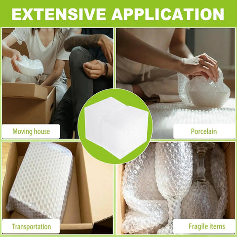 Clear Bubble Pouch Wrap 6x8 Inch Bags With Tough Double Walled Cushioning Built To Handle Packing Shipping Storage And Moving