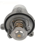 Built Tough Thermostat Housing Direct Swap Compatible With Bmw 550I 650I And X5 Series Engine Cooling Assembly - front view.