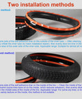 Self Adhesive Bike Tire Liners Puncture Proof Shield for Mountain MTB Road Gravel Bikes installation methods