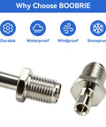 SMA Female To TS9 Male RF Coax Adapter For 4G LTE WiFi And FPV Drones Top Notch Brass Nickel Plated 50 Ohm Low Loss Durable