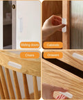 Self Stick Cabinet Drawer Pulls 4 Pack Clear Silicone Adhesive Handles on sliding doors, cabinets, chairs and drawers