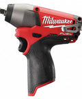 Cordless Impact Wrench, 3/8 Inch Drive, 12 Volt Premium Compact Power Tool With 3500 Impacts Per Minute High Torque side view with ergonomic grip.