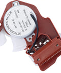 Top Load Washer Shift Actuator Straight Shot Replacement For WPW10006355, showing brown and silver motor with wiring.