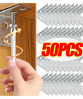 Beefy L Shaped Corner Brackets For Shelves Heavy Duty Metal Wall Mount Supports 50 Pack installation