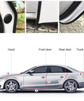 Toyota Corolla Door Edge Guard U Shape Protector for 2014-2026 installation on car door edge