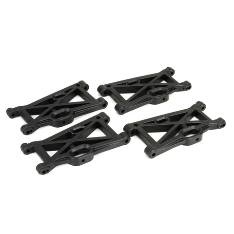 Set of four black Losi Suspension Arm Set For One Fifth Scale 4WD DB XL RC Car And Truck Replacement Parts LOS254006