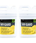 Hy Gard 2.5 Gallon Twin Pack Hydraulic And Transmission Oil for 5000 Series Tractors front view