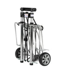 Remin Kart A Bag Tri Kart Heavy Duty Utility Cart folded with telescopic handle, steel frame visible, two wheels shown.