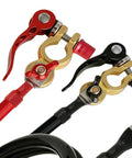 Flexible Heavy Duty Battery Cable Connector And Extension Wire For Truck Marine Golf Cart Motorcycle And Automotive Uses Tinned Oxygen Free Copper Ends